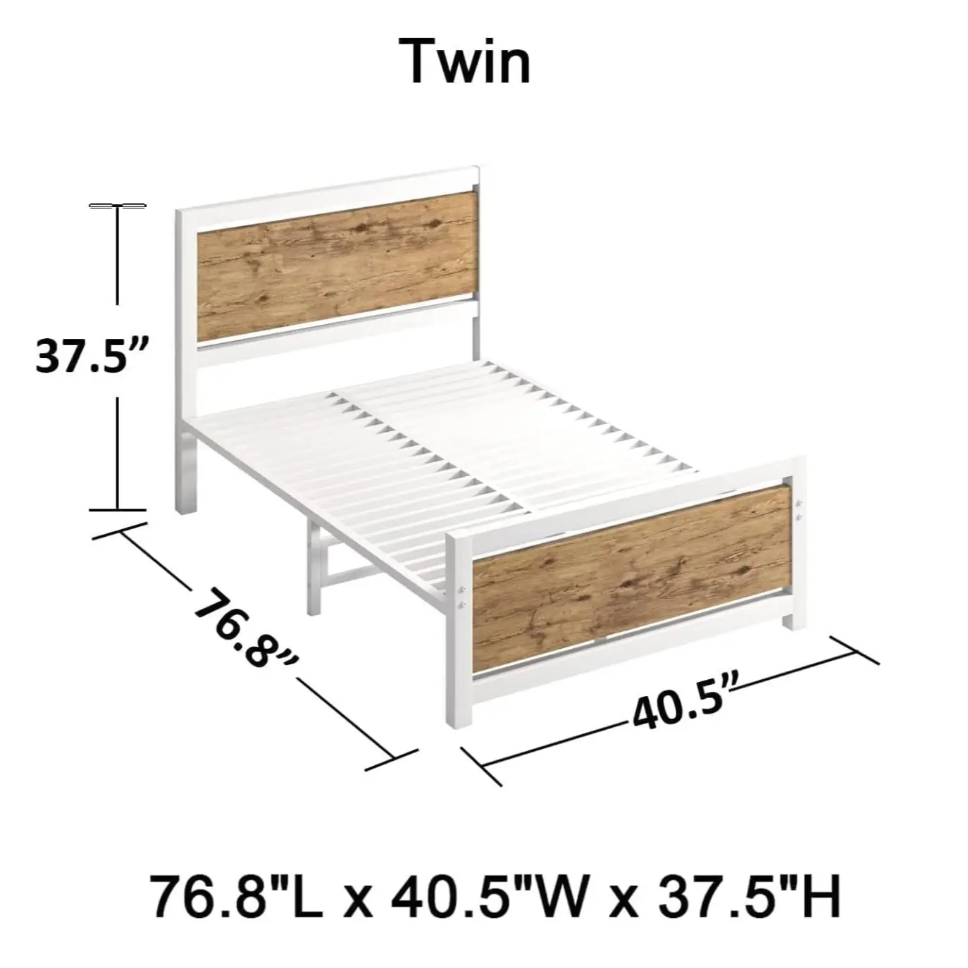 Twin Size White