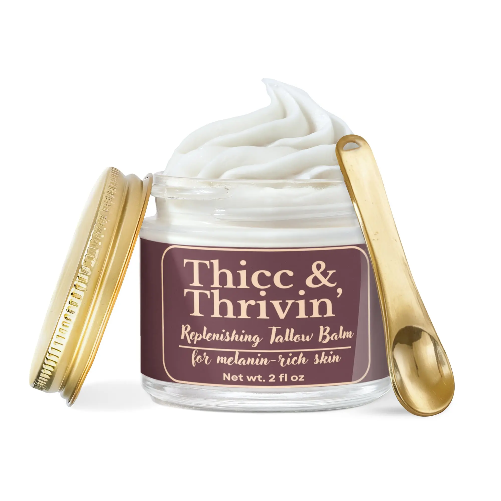 Whipped Grass-Fed Tallow Balm with Vanilla Bean For Every Skin Type, With Melanin-Rich Beauty in Mind