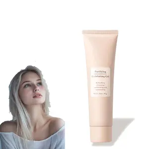 2 pcs Purifying Exfoliating Gel, Purifying Exfoliating Moisturizing Gel for Face and Body, Removes Dirt and Oil