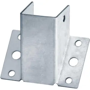 10 Pack 45-Degree  and Beam  Bracket for 2x4 ,Inner Width:1-1/2",14 Gauge(2mm Thick ) 45?Angle Pergola Support Bracket