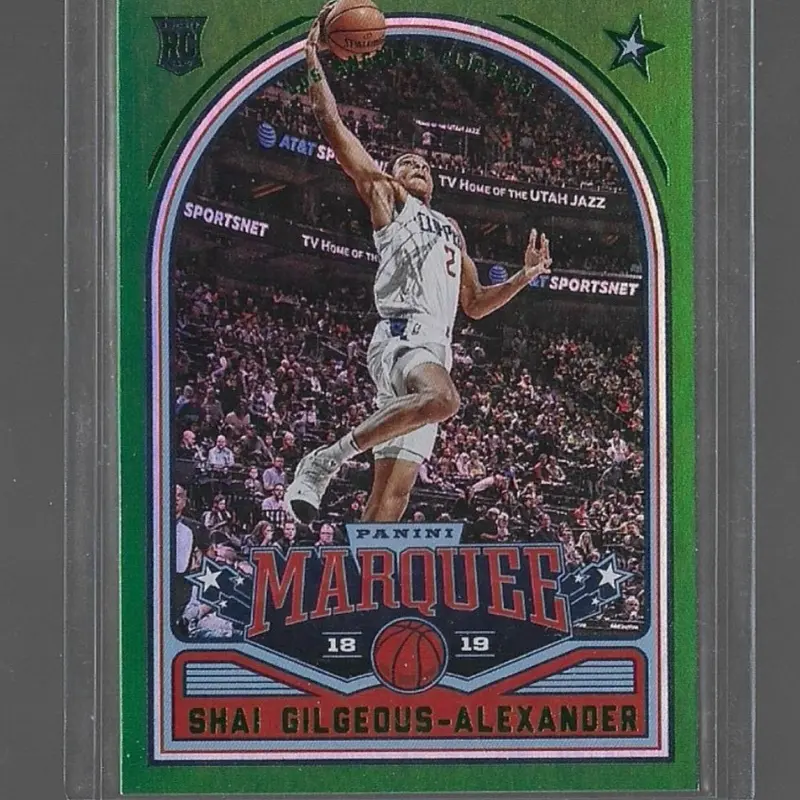 2018-19 Panini Chronicles - Marquee Shai Gilgeous-Alexander #267 Green (RC)