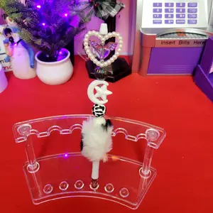 $10 Pre-Made Beaded Pens with Extended Rod and Focal Piece Ready to Use Unique Design for Comfortable Stylish Writing Experience