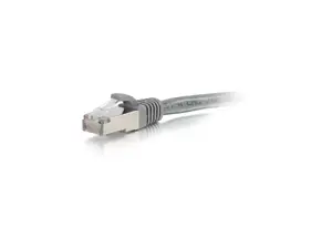 C2G 00647 Cat6a Cable - Snagless Shielded Ethernet Network Patch Cable, Gray (10 Feet, 3.04 Meters)