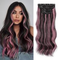 20inch-Black mix Pink