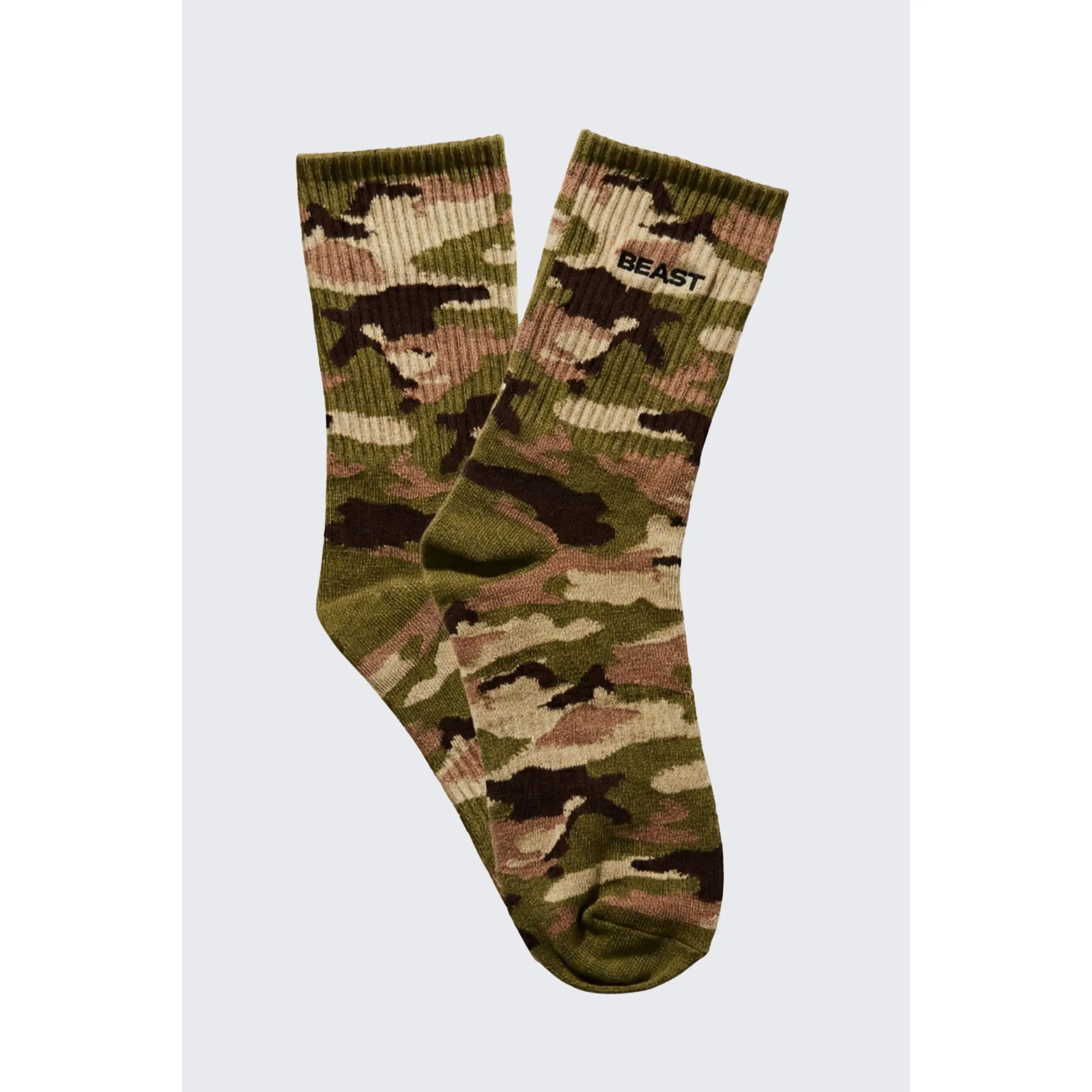 MrBeast Camo Socks MrBeast Camo Socks