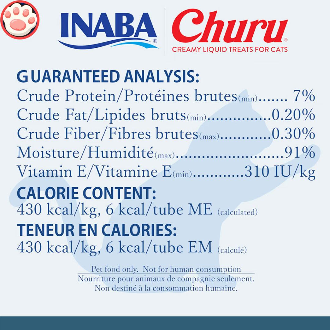 Inaba Churu Tuna Puree Grain-Free Lickable Treat for Cats, 0.5-oz x 4-tubes Inaba Churu Tuna Puree Grain-Free Lickable Treat for Cats, 0.5-oz x 4-tubes