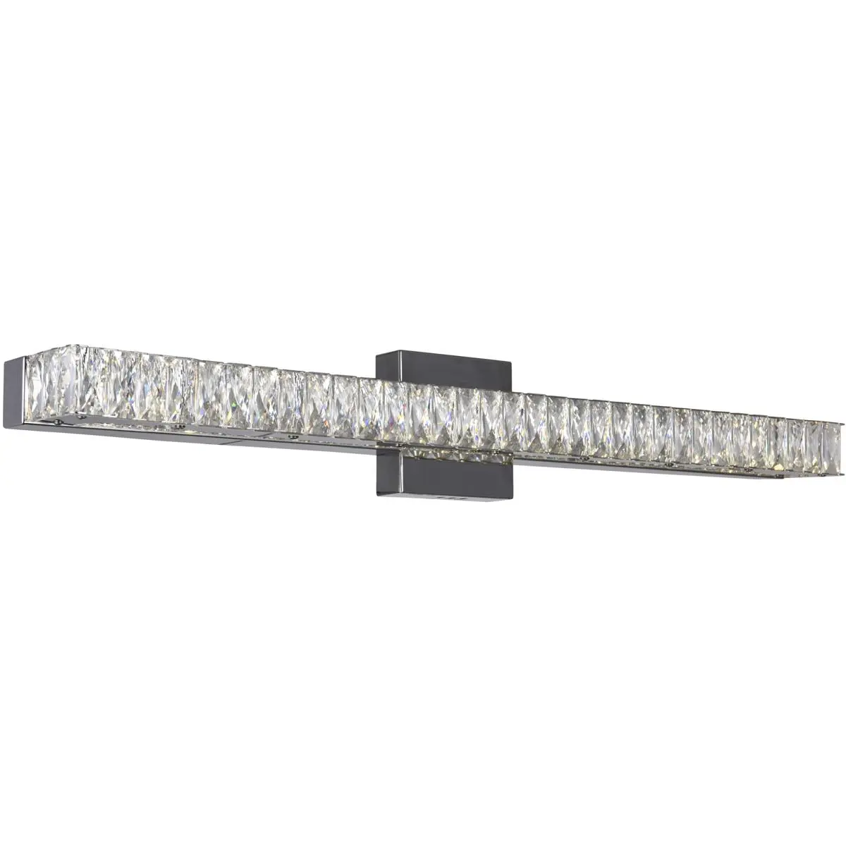 CWI Lighting Milan LED 32 inch Chrome Vanity Light Wall Light 5624W32ST