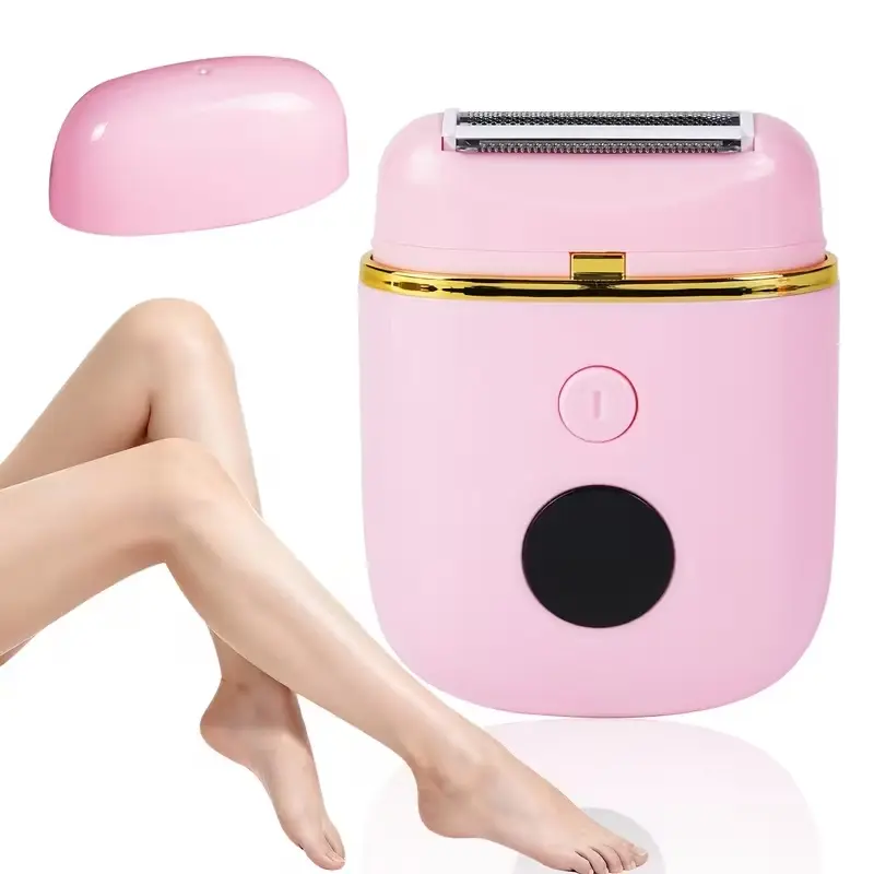 Electric Shaver for Women, 2-In-1 Bikini And Body Hair Trimmer, Painless USB Rechargeable Razor for Legs, Underarms, And Face, Portable Multifunctional Hair Removal Device