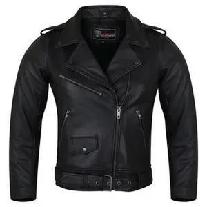 Vance Leather Ladies Premium Goatskin Classic Motorcycle Leather Jacket