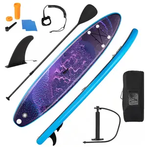 11 Ft. Inflatable Stand-Up Paddle Board Non-Slip Deck Surfboard with Hand Pump