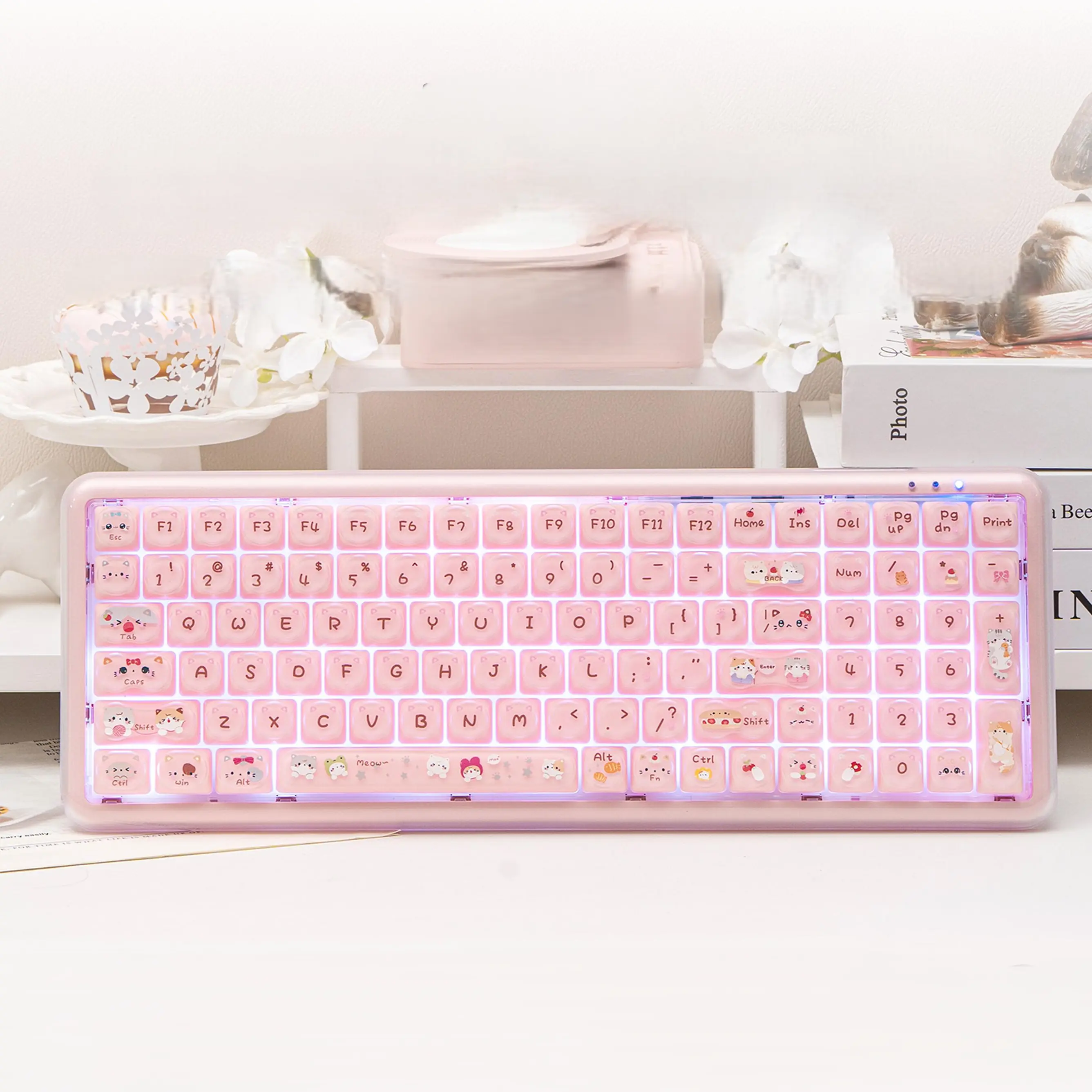 EPOMAKER X Maorbeng X100 PRO Multifunctional Ergonomic Gaming Keyboard - 96% Layout, Number Pad, RGB Backlits, 5000mAh Battery, Anti-Ghosting Keyboard, Hot-Swappable Wireless (BT/2.4G) & USB-C Wired, for Windows/Mac, Keyboards for Work,techvibes