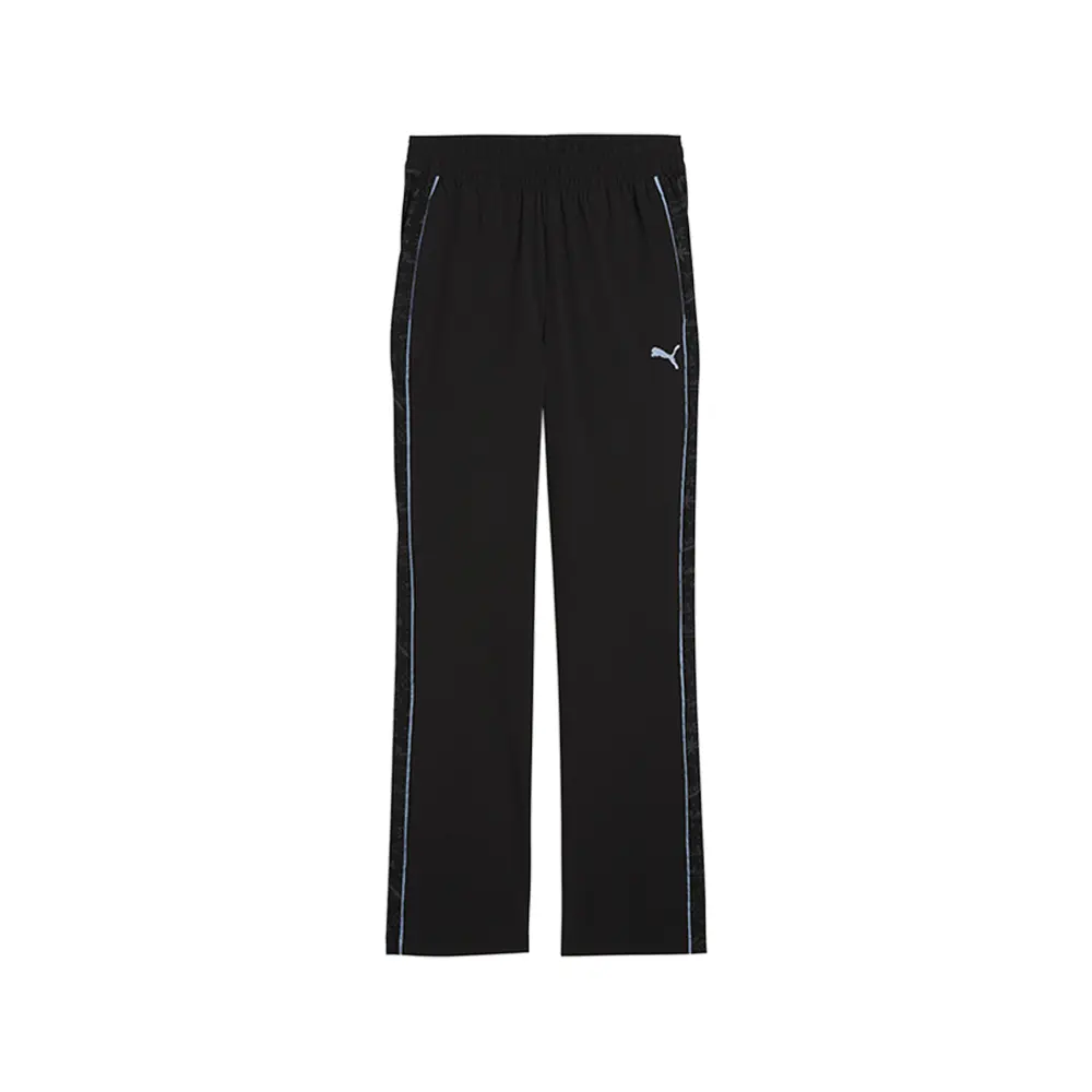 PUMA Womens X Sophia Chang Graphic Wide Leg Pants Casual - Black PUMA Womens X Sophia Chang Graphic Wide Leg Pants Casual - Black