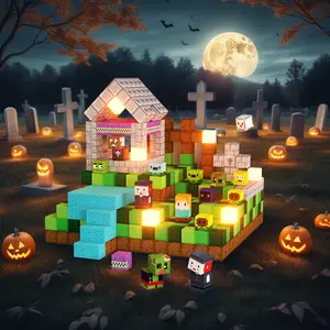 GobiDex Upgraded Game-based Magnetic ZomBlock Novelty Building Toys in Gift Package 48/100PCS