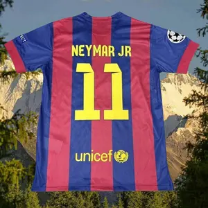 2014 2015 Home No.11 Neymar Short-SleevedFootball Shirt
