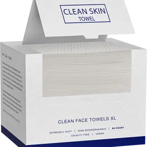 Disposable Face Towel, 50pcs/box Portable Multipurpose Wet and Dry Towel, Soft Face Towel for Home, Bathroom and Outdoor Travel, Absorbent Breathable Towel