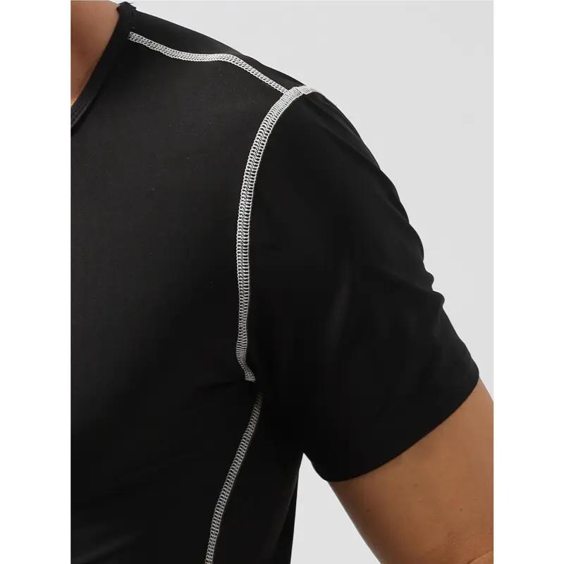 Men’s Training Compression Shirt – Lightweight, Quick‑Dry, Sweat‑Wicking Activewear Top for Gym & Daily Fitness