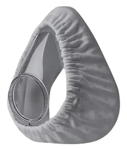 Gray Full-Face Soft Mask Liners, Washable