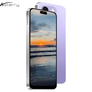 Astarry-16 Pro Max Global Unlocking 4G Network 4+64GB Memory 5+13MP HD Camera 8-Core Processor Battery 4100mAh 6.93-inch Screen Dual SIM Dual standby Facial Recognition Fingerprint Unlocking Smartphone Suitable for Home Office