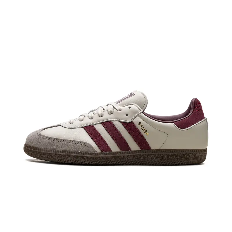 adidas gazelle silver green womens Adidas Samba OG (SHARED/MAROON/GUM3) – CNCPTS main image 0