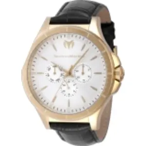 Technomarine Men's TM-822028 MoonSun Quartz Chronograph Silver Dial Watch