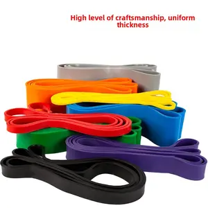 SleekHush 5pcs TPE Resistance Bands Elastic Stretch Bands for Back Booty & Yoga High Craftsmanship Uniform Thickness Multi-Color