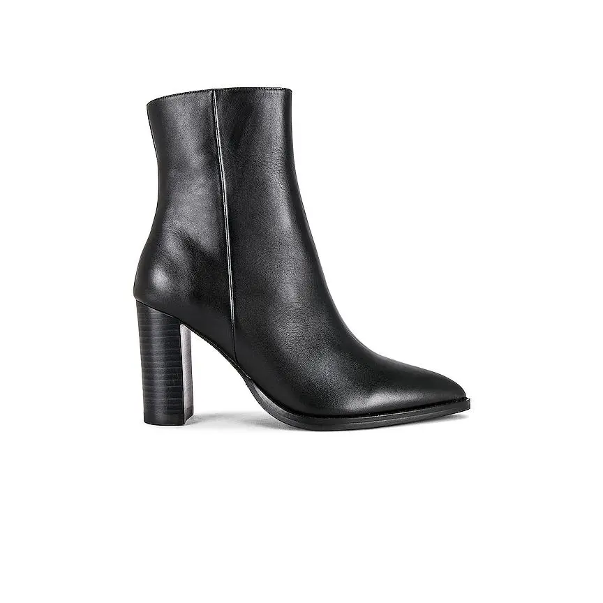 Tony Bianco Samara Heeled Bootie in Black Como