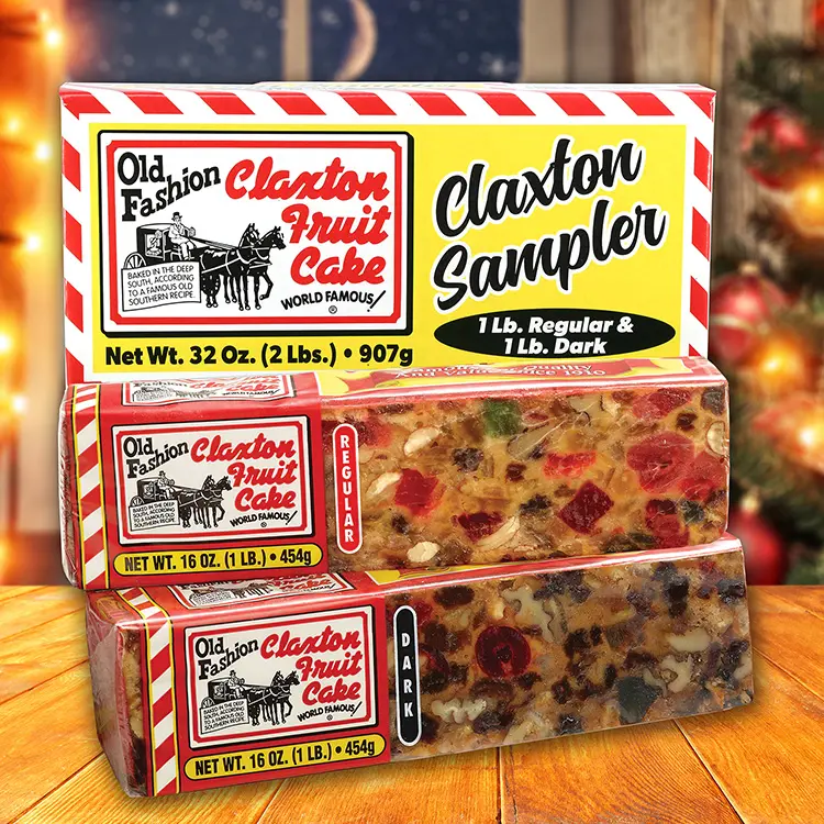 Claxton Fruit Cake Sampler