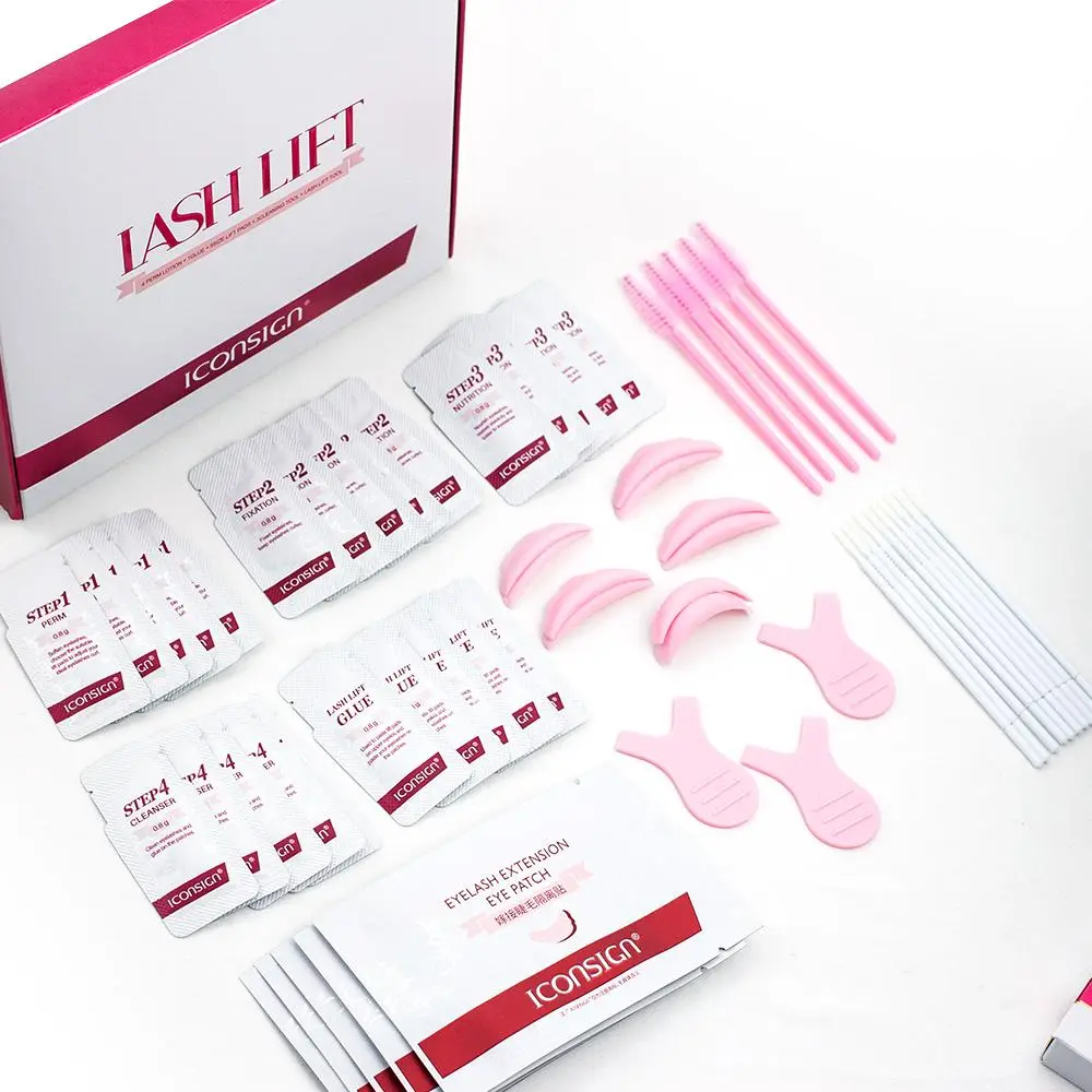 Professional Salon Eyelash Extension Eyelash Lift Kit, 1 Set Curling Lash Extension Kit Lash Lifting Kit, Curl Eyelashes Lash Perm Supplies, Lash Clusters, Lashes Extension Kit, Eyelash Extensions Kit, Eyelash Enhancing Tool