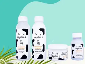 Leche Capillaire Nutritive Hair Kit with Coconut Milk for Healthy Hair Care Natural Solution - Nourishing & Care for Regular Use