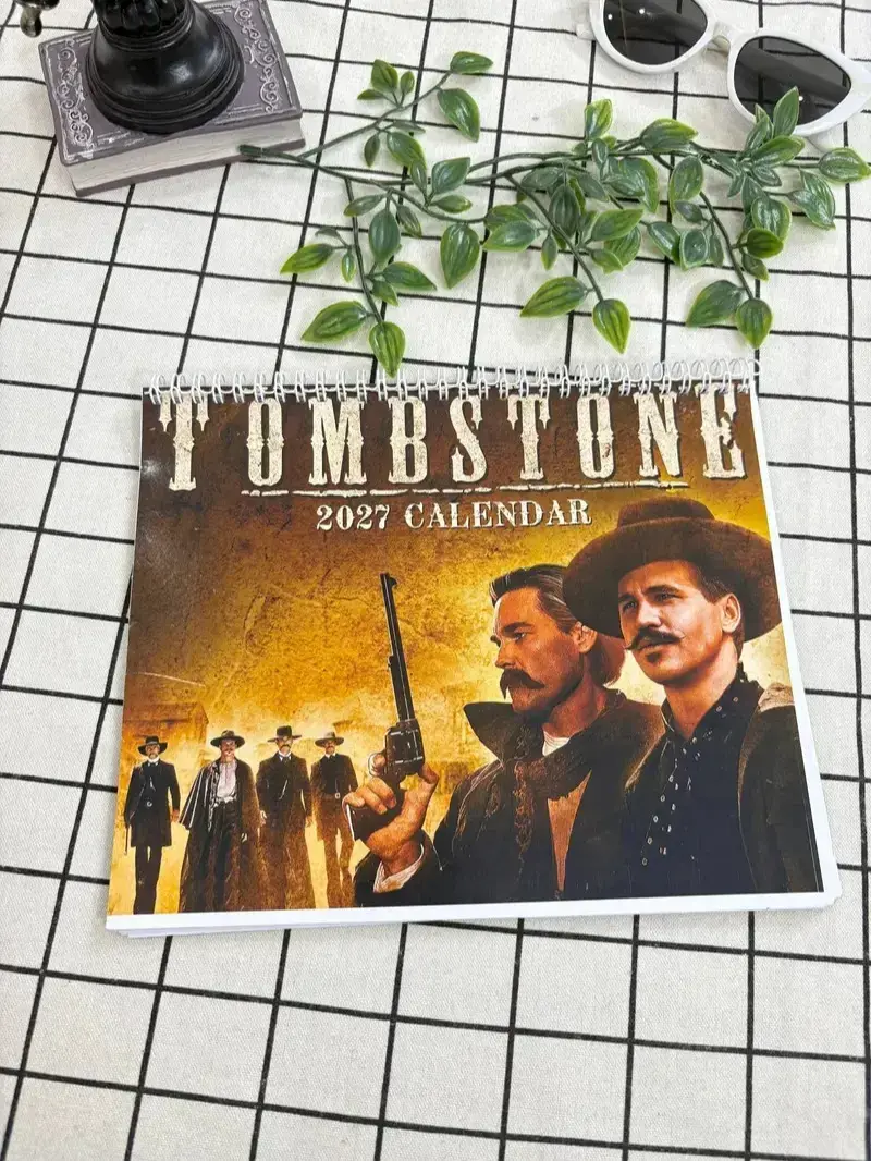 Tombstone Calendar 2027 – Doc Holliday Gift
