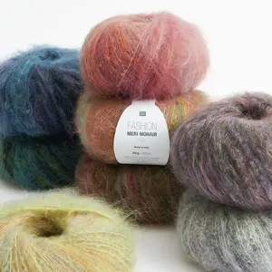 Rico Design Fashion Meri Mohair Print