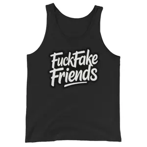Lawless F**k Fake Friends Men's Tank Top