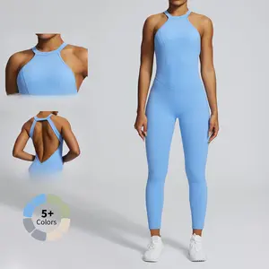 Women One Piece Yoga Jumpsuit Sports Bodysuit Quick Dry Stretch Activewear For Gym Workout Fitness Outdoor Training tracksuits  high waist fit Women's Flared Zipper cotton bermuda short summer  White Elastic Ruffle Mini Skirt suit set men trendy slim