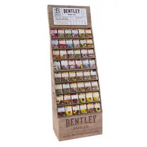 500 Piece Eastern Region Flower Seed Packet Retail POS Corrugated