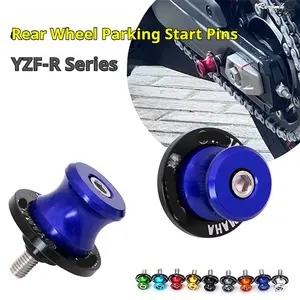 For YZF-R1/R3/R6/R7/R15/R25/R125 Parking Puck & Kickstand Screws Motorcycles Essential Components for Parking and Kickstand Functionality