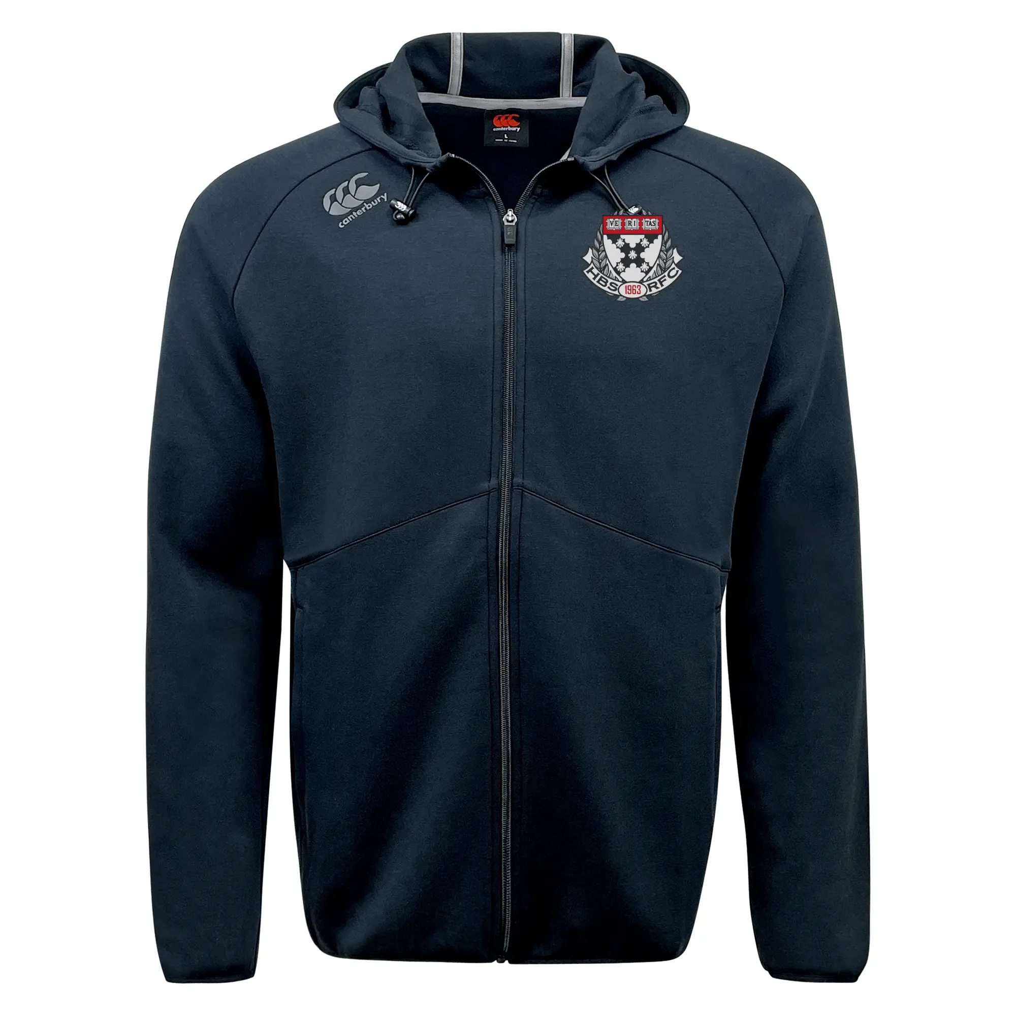 Harvard Business School RFC Tempo Vapodri Full-Zip Hoodie by Canterbury