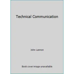 USED-Technical Communication by John Lannon (Unknown)