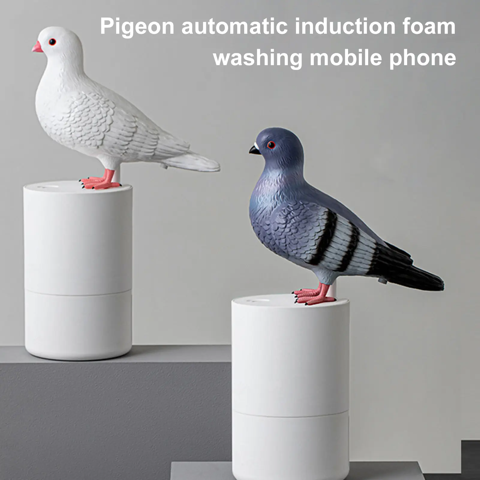 Pigeon Shape Soap Dispenser Automatic Induction Foam Hand Washer Fine Foam Touchless Automatic Sensing Hygienic Foam Dispenser Pigeon Shape Soap Dispenser Automatic