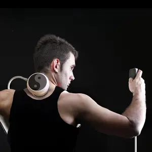 Intelligent wired remote controller electric cupping massage device, Vacuum suction  body massager for neck, back, waist, and shoulders without the help of others, LCD screen display the cupping strength, modes settings in real time.