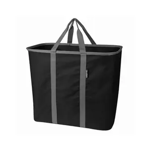 CleverMade 122288 Laundry Caddy, Black