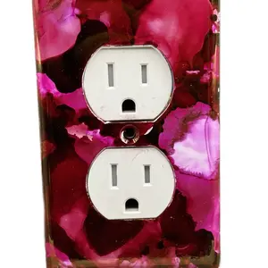 Handmade wall plate electrical outlet cover Decoration