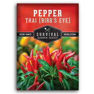 Thai Chili Pepper Seeds - Bird's Eye Thai Chili