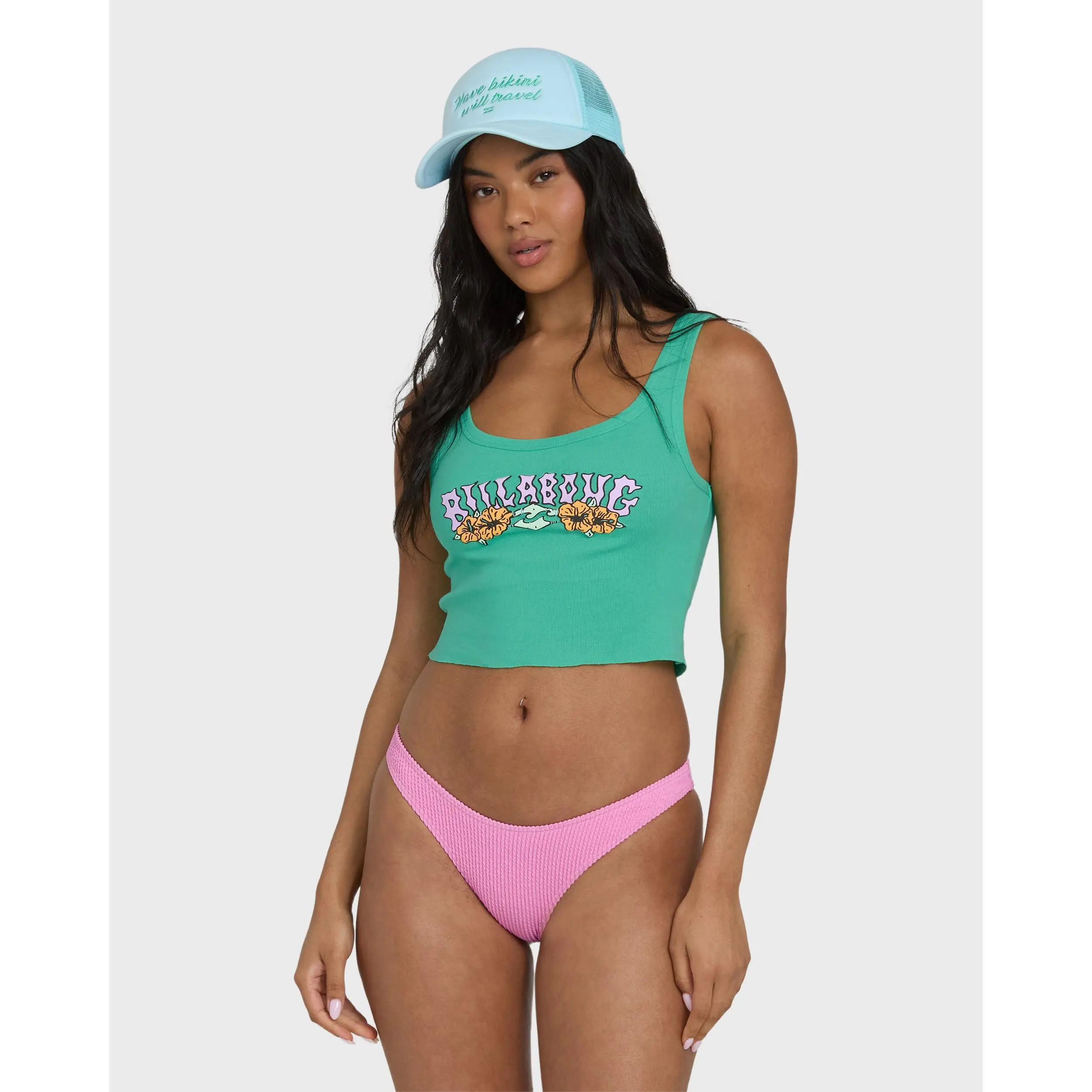 tank tops hibiscus - TikTok Shop