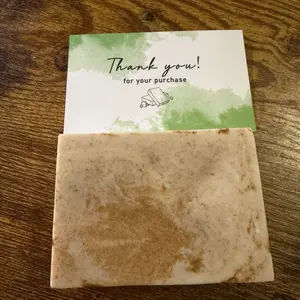 Handcrafted Sandalwood Soap, Warm Woodsy Scent Natural Bar Soap for Daily Cleansing