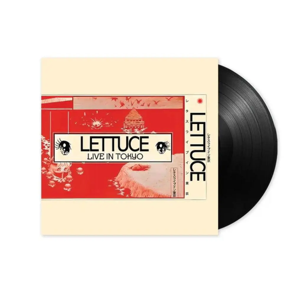 Lettuce - Live in Tokyo Vinyl (Black LP, CD)