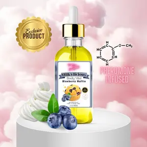 (NEW!) Blueberry Muffin Pheromone infused Body Oil - Juicylicious Body Drops