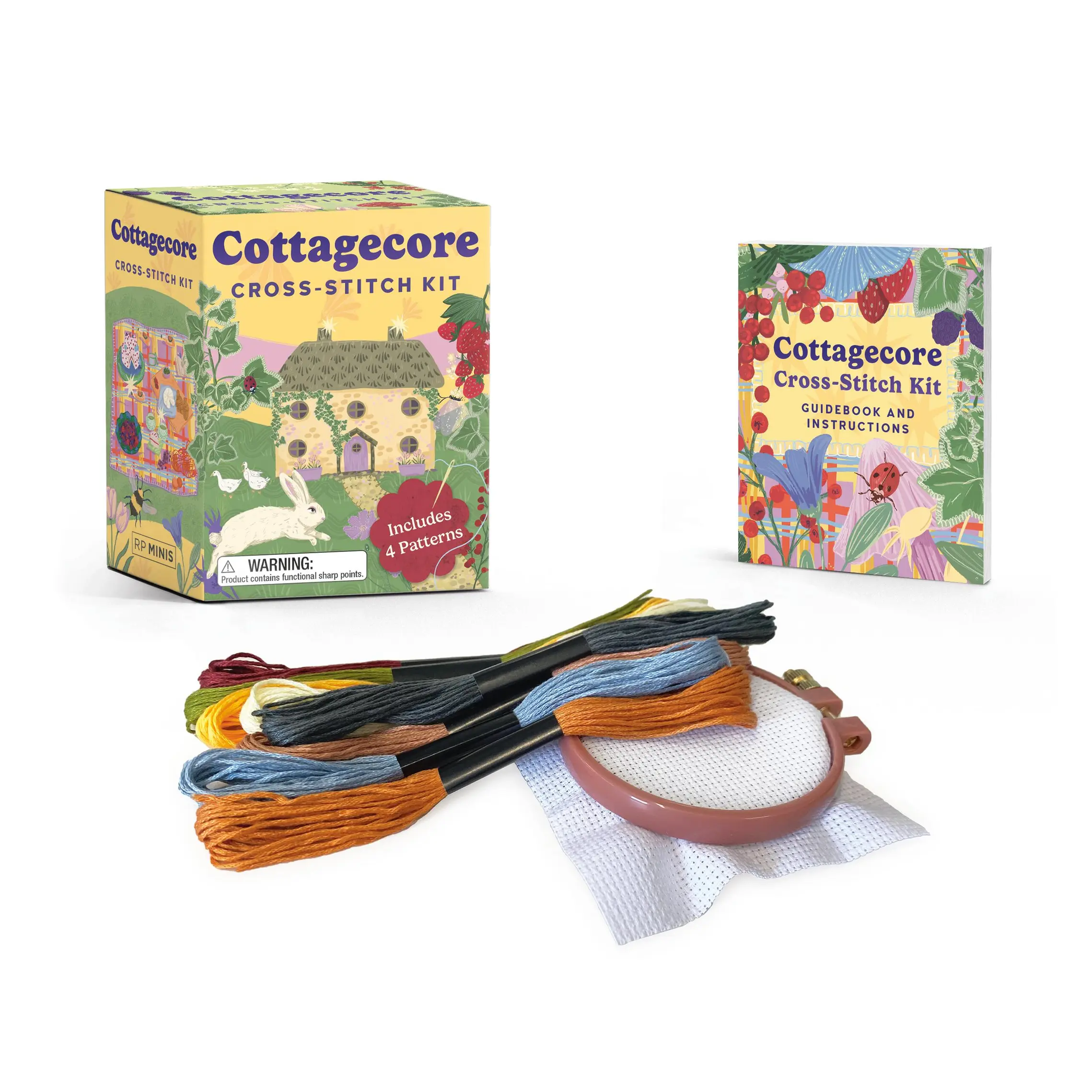 Cottagecore Cross-Stitch Kit by RP Minis [Novelty Gift]