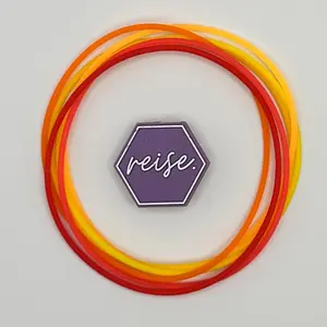 "Western Sunset" / LIMITED EDITION / Silicone Stacking Bracelets / Moments Collection Stack