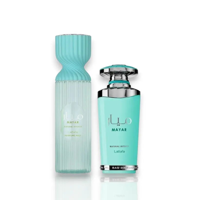 Lattafa | Mayar | Intense | Women's Fragrance | 100 ML - 250 ML | Eau De Parfum + Hair Mist | Lush Red Fruits, - Juicy Pear & Jasmine