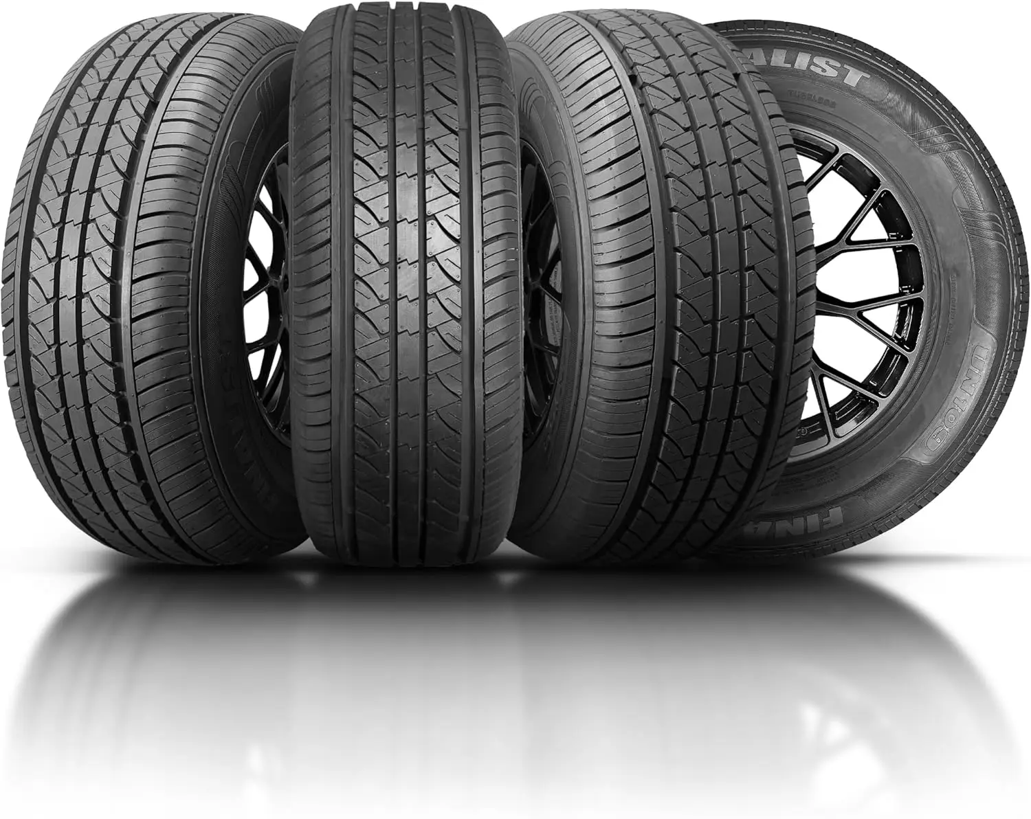 Set of 4 Finalist UN109 All Season 175/65R14 82H High Performance Tires | Quiet Ride Comfort,Responsive Steering,3-Year Road Hazard Warranty (Tire Only)